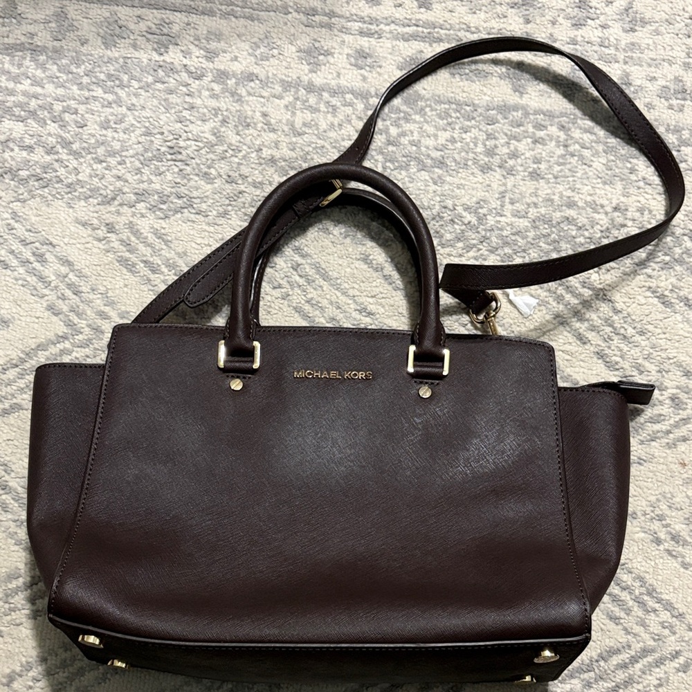 Michael Kors Dark Brown Satchel